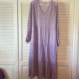 A New Day long sleeved maxi dress - XL EUC - like new!
